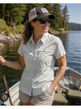 Women's L.L.Bean Light Blue Button Down Shirt XL Summer